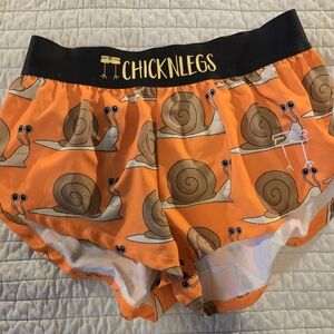 ChicknLegs 1.5" split running shorts